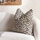 Home Leopard Print Cushion 50X50cm - Beige