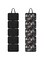 Removable Hanging Earring Holder, Hanging Jewelry Organizer, Holds Up to 450 Pairs Earrings, Holders Felt Wall Mount Stud Earring Display, Large Capacity Brooch Pin Storage Bag for Women Girls, Black