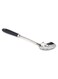 Pro Slotted Spoon With Handle Silver/Black 13 inch
