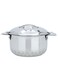 Al Saif Gallery Steel Container, 1000 ml, Ribbed - Silver