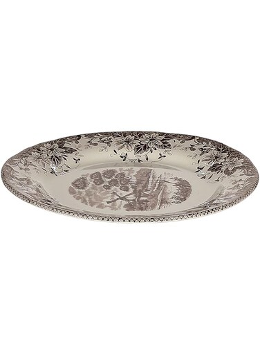 Claytan Windmill brown Salad Plate 21 Cm