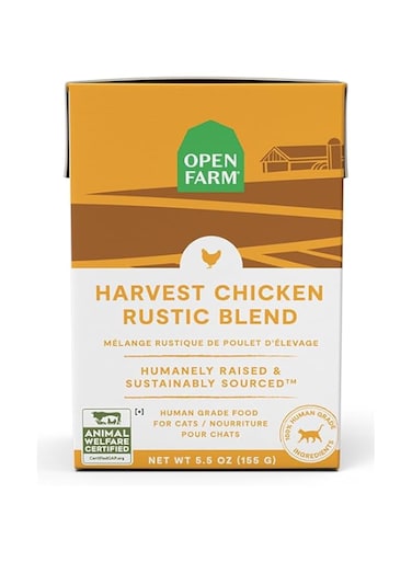 Open Farm Harvest Chicken Rustic Blend Wet Cat Food - 155G