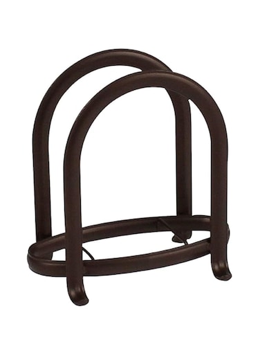 Spectrum Diversified Ashley Bold Upright Napkin Holder for Dining Table &amp; Kitchen, Countertop Storage &amp; Kitchen Organization, Modern Kitchen Decor, Freestanding, Bronze