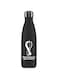 Fifa World Cup Qatar 2022 Stainless steel Vacuum Double Wall Bottle 500ml Black, RT5011018