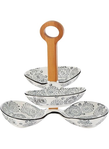 Opalina Plate, Multi-Colour, OP-J1704044, 2 Pieces