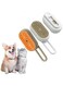 Rayyan 2 PCS Cat Dog Steam Brush,3 In1 Cat dog Steamy Brush for Shedding with Water Tank,Multifunctional Wet pet Grooming Brush Steamer,Rechargeable Steaming Pet Brush for Short or Long Hair Cats Dogs