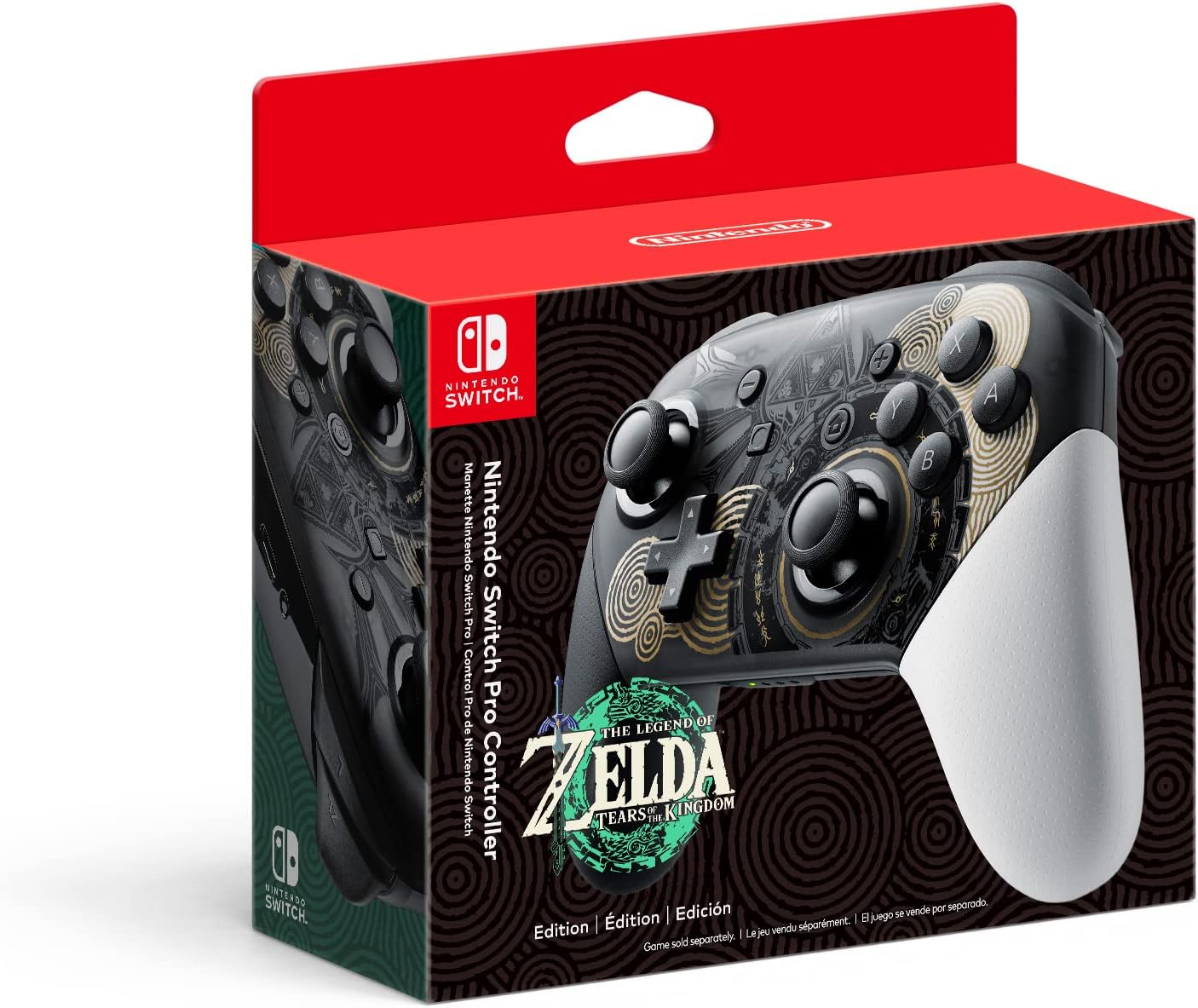 NINTENDO NINTENDO Pro Controller Legend Of Zelda Tears Of The Kingdom Edition