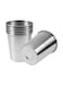 Pack 8 Ounce 230ml Stainless Steel Cups Shatterproof Pint Drinking Cups Metal Drinking Glasses for Kids and Adults
