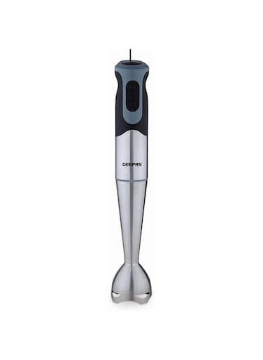 Geepas 700W Stainless Steel Hand Blender - 2 Speed Powerful Motor with Stainless Steel Blade &amp; Removable Stick   Ideal for Smoothies, Shakes, Baby Food, &amp; Fruits