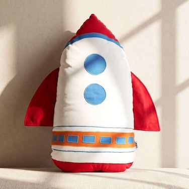 Home Rocket Shaped Cushion for Kids