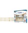 Four Paws Safety Gate Free Standing 3 Panel Walk Over Wood Gate 24-64inc x 17Inc
