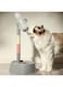 PETPASS Pet Drinking Fountain &amp; Feeder, Adjustable Height, 2-in-1 Design, Standing Water Dispenser - Pet Stand Drinking Fountain No-Drip Dish Bowls - Pet Feeders for Cat Dog