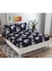 Glace Cotton 180 TC Big Flower Printed Single Bedsheets with 1 King Size Pillow Cover, (60x90 Inches, 4 x 6 Feet) 148 x 228 cm