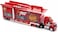 Cars XRS RusCars Mack Carrier Stunt Race Playsett-eze Toy Truck with Cars, 95 cm, Red
