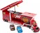 Cars XRS RusCars Mack Carrier Stunt Race Playsett-eze Toy Truck with Cars, 95 cm, Red
