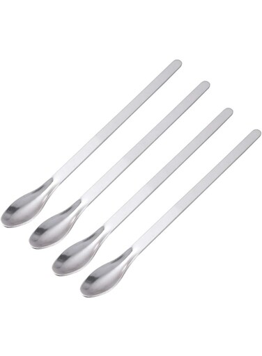Stainless steel -4 mini spoons -16cm