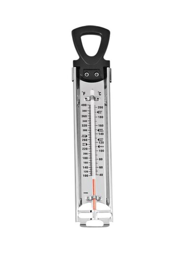 Thermometer Silver/Black 36x5.1cm