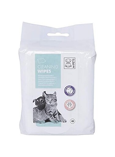 M-PETS Pet Cleaning Wipes 40pcs