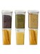 Airtight Food Storage Containers,Set of 6，Food Grade Plastic Sealed Storage Tank for Candy,Coffee,Cereal 1000ml