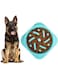 KASBAH Large Dog Bowl, Puzzle Slow Feeder Dog Bowl for Large Dog Interactive Bloat Stop Anti Choking Dog Food Bowl