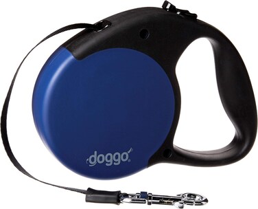 Alcott Doggo everyday retractable leash 5m, M, blue