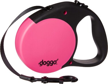 Alcott Doggo everyday retractable leash 5m, L, pink