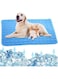 MJRlrifa Dog Cooling Mat, Dog Cooling Mat, Pet Mat for Dogs and Cats, Summer Bed for Cats, Portable Pet Cooling Mat for Home or Outdoors (70X55cm)