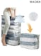 4PCS Vacuum Storage Bags , Extra Large Compression Sealer Bags , Space Saver Bags for Comforters Blankets Bedding's Clothes Quilts Duvets ,Quilt storage bag &iuml;&frac14;&OElig; compression bag ,Suitable for living room, bedroom , (80*100*32cm) .