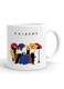 Your Wall FRIENDS Opening Scene Printed Ceramic Coffee Mug 325ml - Perfect Gifting by Spoil Your Wall
