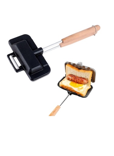Sandwich Frying Pan, Aluminum Baking Disk Flip Frying Pan Suitable For Grilled Cheese, Pancakes, Omelettes, Hot Dogs, Bread And Toast