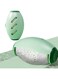 BIGTHREE Reusable Lint Roller Ball, 1 Pcs Travel Lint Roller for Clothes, On The Go Lint Roller Ball, Small Portable Lint Ball Remover for Clothes and Pet Hair, Extra Sticky &amp; Washable Gel (Green)