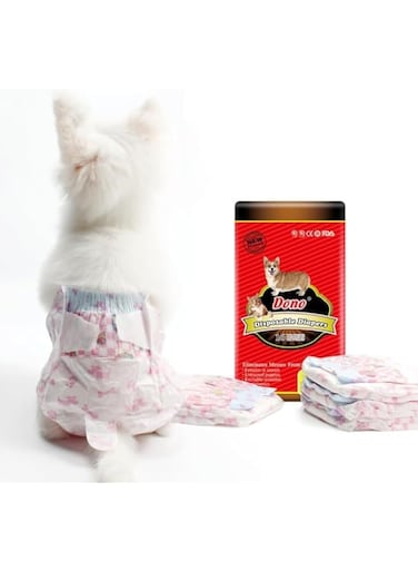 Disposable Female Dog Diapers, 16 Pieces