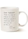 MAUAG Funny Valentines Day Gifts Husband Coffee Mug, Best Gifts for Husband Dad Father Cup, White 11 Oz