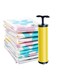 Vacuum Space Saver Reusable Sealer Storage Bags Pouches With Suction Pump, Closet Organizer (60*80cm)