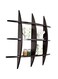 HOME Lexington Globe Shelf, PVC Walnut