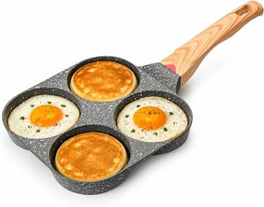 4 Cup Non-Stick Egg and Pancake Pan