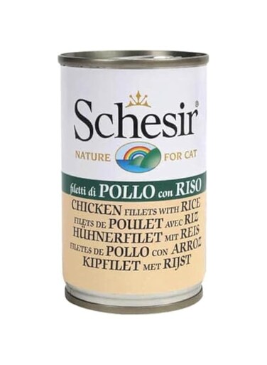 Schesir MP Bergamo NUVOLA Food &amp; Water Bowl Multi-Colour 0.2L