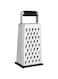 KASTWAVE Cheese Grater, Box Grater for Cheese Stainless Steel Vegetable Slicer Food Shredder 4-Sided Convenience Gadgets for Kitchen