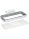 Dubai Gallery Attach-A-Trash Hanging Trash Bag Holder White-Grey 33X18Cm