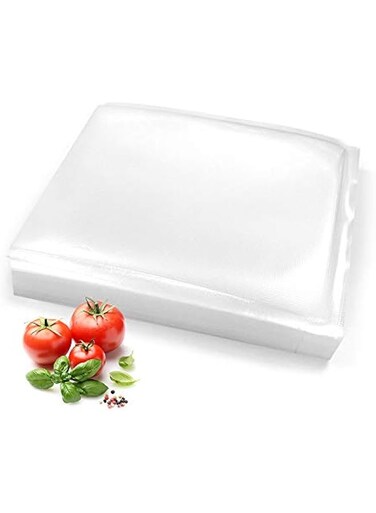 Vacuum Sealer, Automatic Vacuum Air Sealing System for Food Storage, Preservation and Sous Vide, Vacuum Sealing Machine for Both Dried &amp; Wet Food with Starter Kit (Vacuum bag - 20*30 CM (100 Pieces))