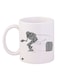 Cartoon Printed Coffee Mug White/Grey/Black