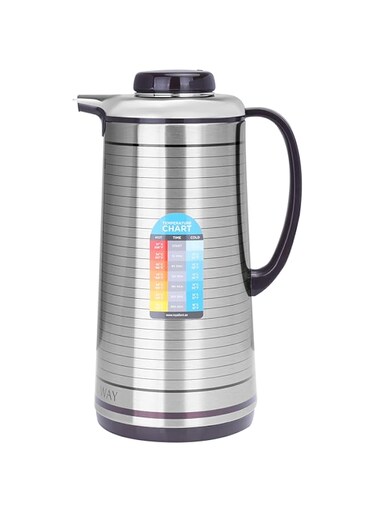 Royalford Vacuum Flask SILVER 1.6 liters RF5290