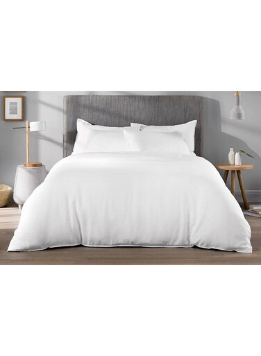 Solid Duvet Microfiber White