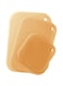 Cutting Boards for Kitchen, Plastic Board Set of 3, Chopping Meat, Veggies, Fruits, Easy Grip Handle, Non-Slip, Dishwasher Safe (Orange)
