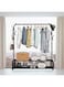 Clothes Rack Garment Rack Standing Portable Clothing Rack Storage Shoes Hanger