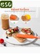 (4-piece set, orange) Silicone Spatulas   Cake Baking Tools   Mini Silicone Spatula   Long-handled Heat-resistant Jar Spatula   Suitable for kitchen, baking, and cake decorating.