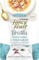 Purina Fancy Feast Broths Classic Cat Wet Food Tuna and Vegetables 40g - Pack of 24