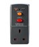 Masterplug ARCDKG-MP Non-Latching RCD Safety Adaptor &ndash; Single Socket with 40ms Trip Speed and Double Pole Contact Break