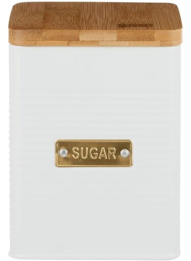 Otto Square White Sugar Storage