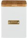 Otto Square White Sugar Storage